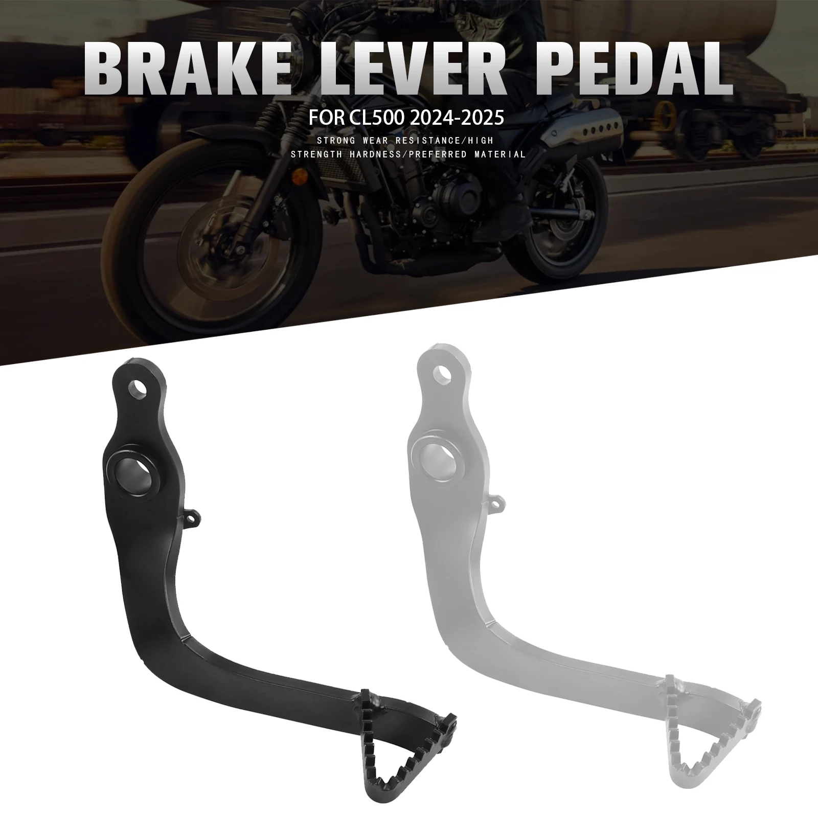 

CL500 SCL500 Motorcycle Rear Footrest Foot Rear Pegs Brake Pedal Lever Accessories For Honda CL 500 SCL 500 2024-2025