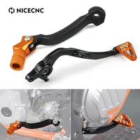 NICECNC para KTM EXC 300 EXCF 350 SX 125 SXF 450 XC XCW TPi 2017-2023 palanca de cambio de Pedal de freno de aluminio forjado ajustable