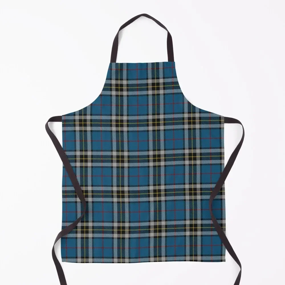 

Thomson Blue Tartan Apron carpenter Kids New year's Kitchen Novel Kitchen Accessories Apron