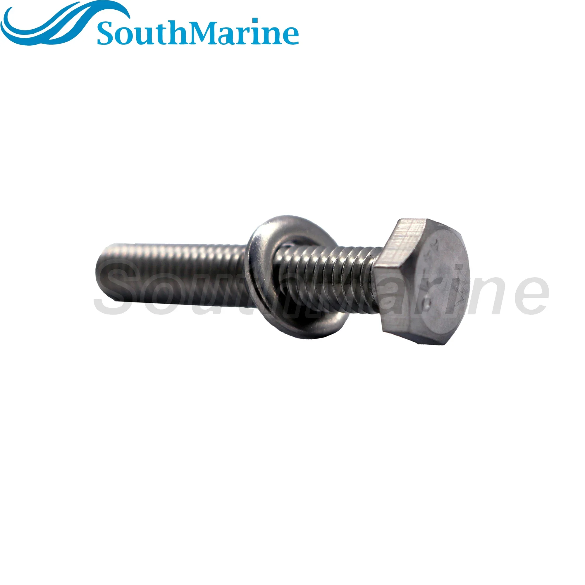 Bootsmotor 95895-06035 95D95-06035 95880-06035 Schraubenbolzen mit Unterlegscheibe für Yamaha 4 PS 5 PS 6 PS 8 PS