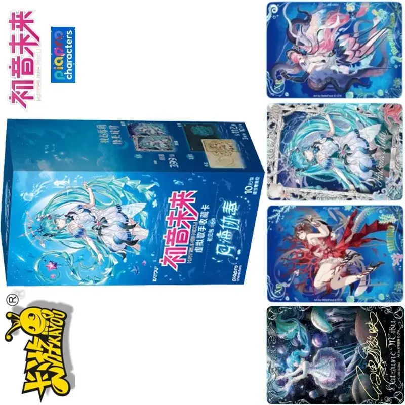 NEW KAYOU Genuine Hatsune Miku Card Virtual Singer First Encounter Pack Limited Edition Rare SE Anime Collectible Cards Toy Gift