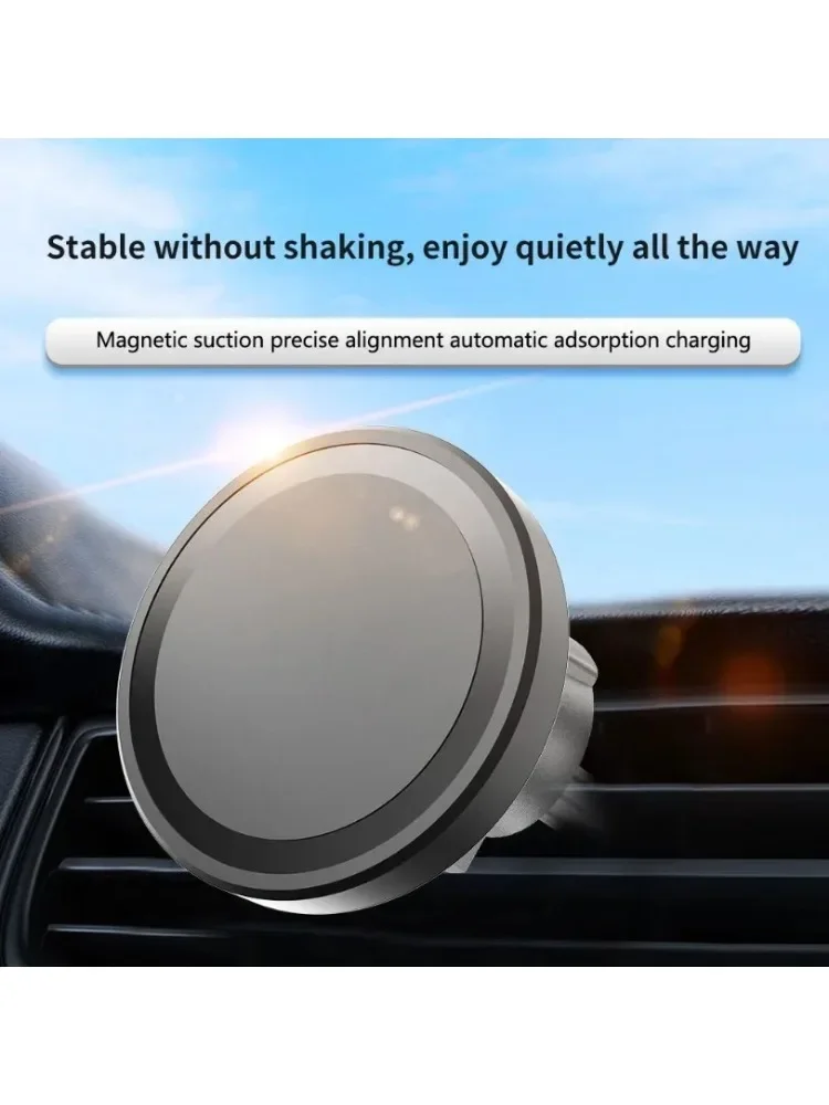 Auto Magnetische Air Vent Telefon Halter Drahtlose Ladegerät Stehen Für Magsafe iPhone 16 15 14 13 12 Pro Max Zelle schnelle Ladestation