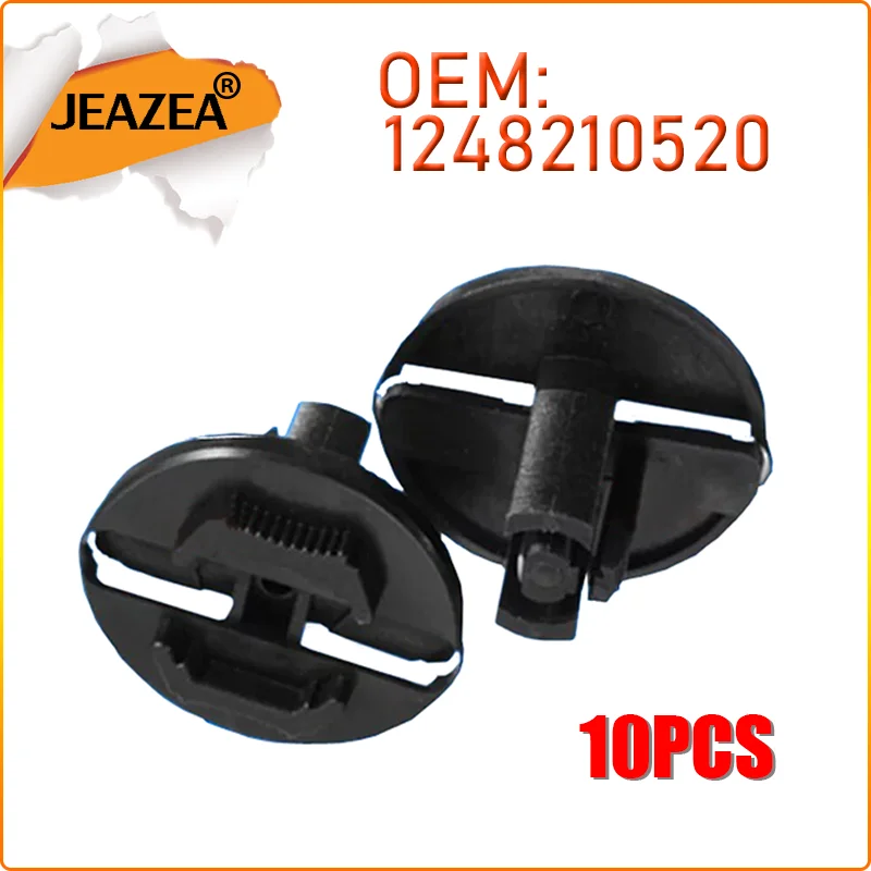 JEAZEA New 10PCS Headlight Fastener Clip 1248210520 for Mercedes Benz W124 300CE E420 E320 E300 260E 300E 400E 500E 300D