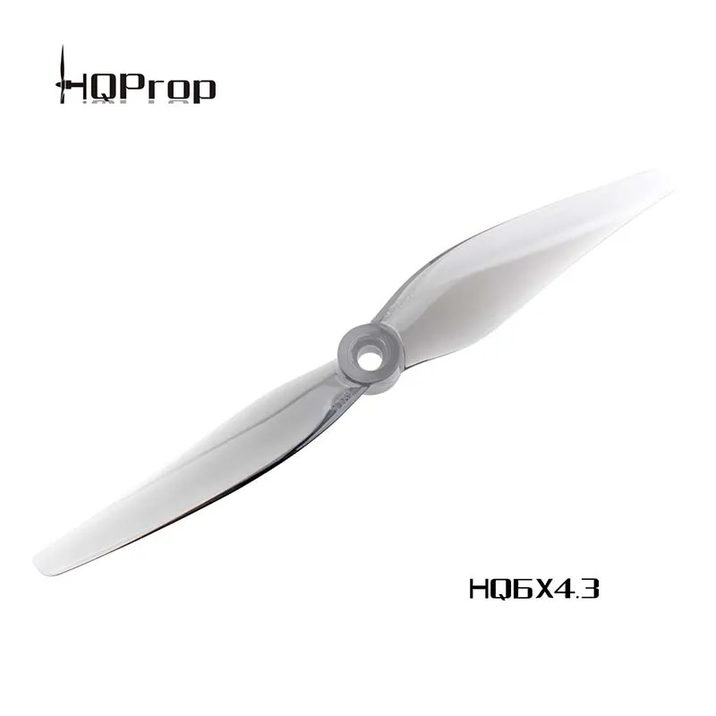 HQProp 6x4.3 6‑Inch 2‑Blade FPV Racing Drone Propeller 2CW+2CCW PC Replacement Props