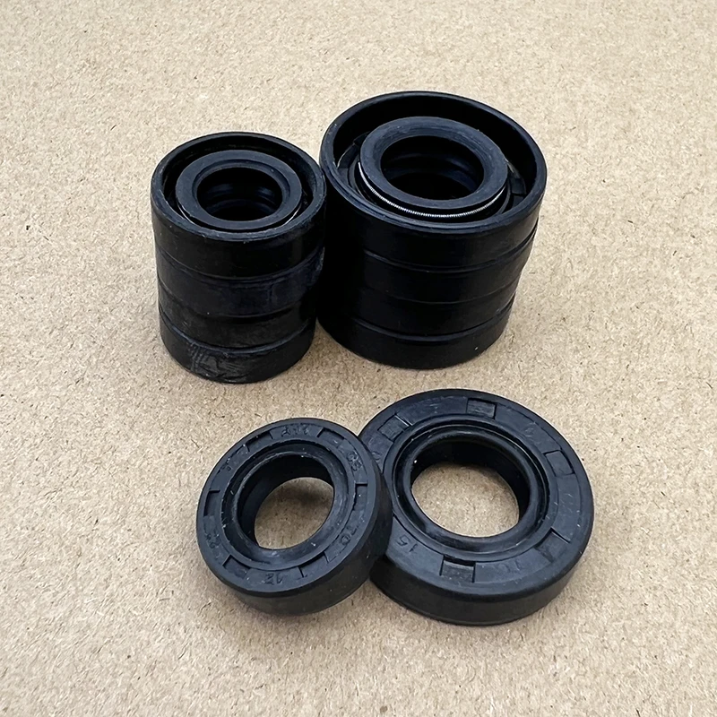 5Pair/lot Crankshaft Oil Seal Set Fit For 40-5 CG430 Brush Cutter Trimmer Brushcutter Engine Parts 15x30x7, 12x22x7