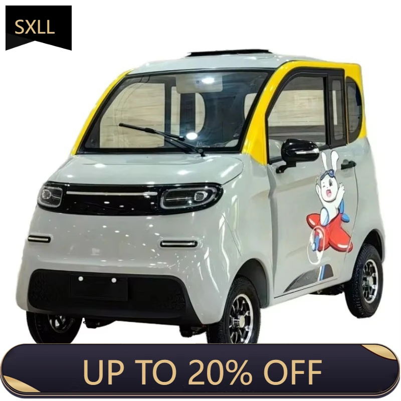 

SXLL China Cheap Electric Four-Wheeled Vehicle Adult Household Motor Vehicle New Energy Electric Vehicle 300kg Maximum Load Cap