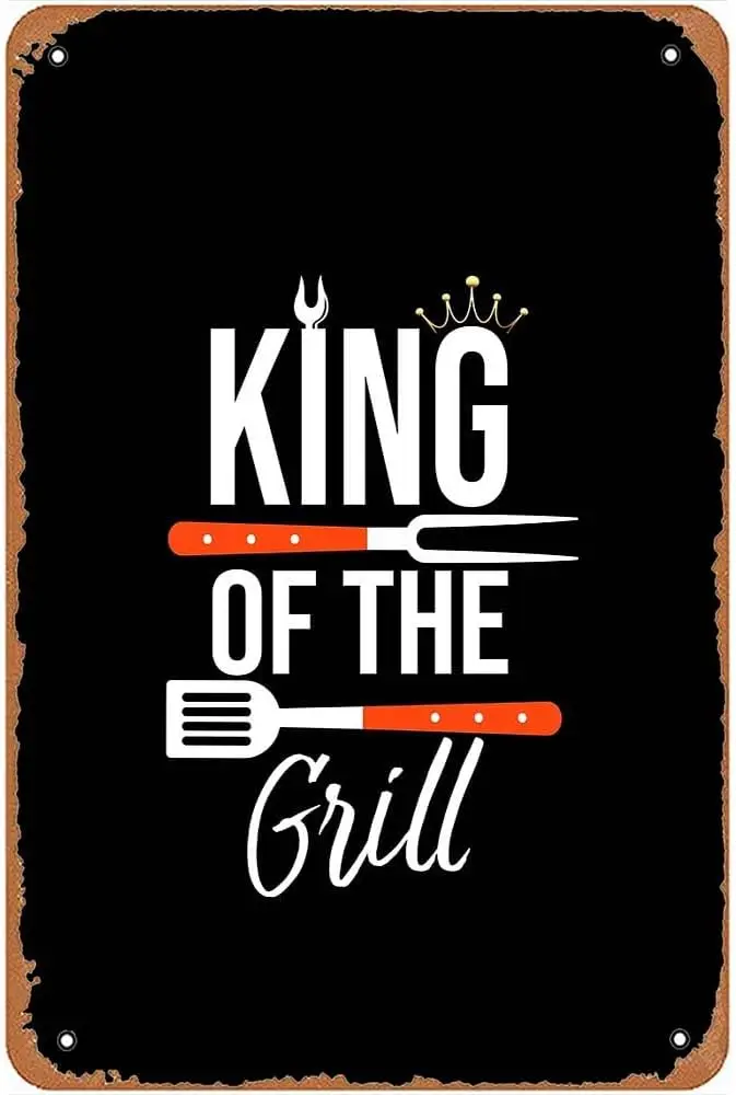 Настенная пещера «Король гриля», 8x12 дюймов