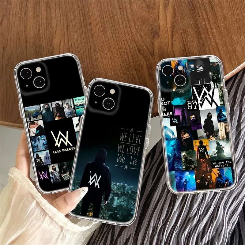 A-Alan Walker logo DJ Soft Case for LG G8 K10 Pro K10A K11 Plus K22 K30 K40 K40S K41S K50 K50S K51 K51S K52 K62 K42