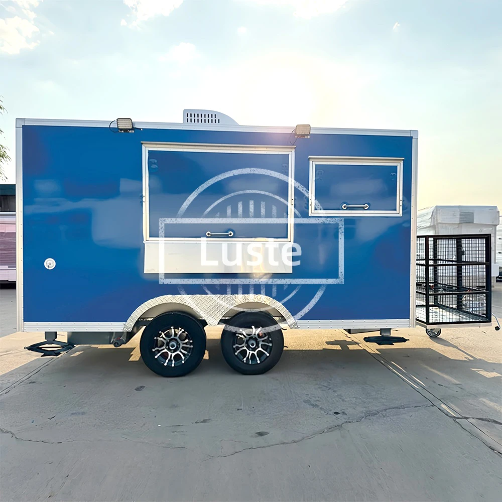 Прицеп для еды Мобильный грузовик в форме гамбургера Мобильный бизнес-фабрика Индивидуальный автомобильный ресторан