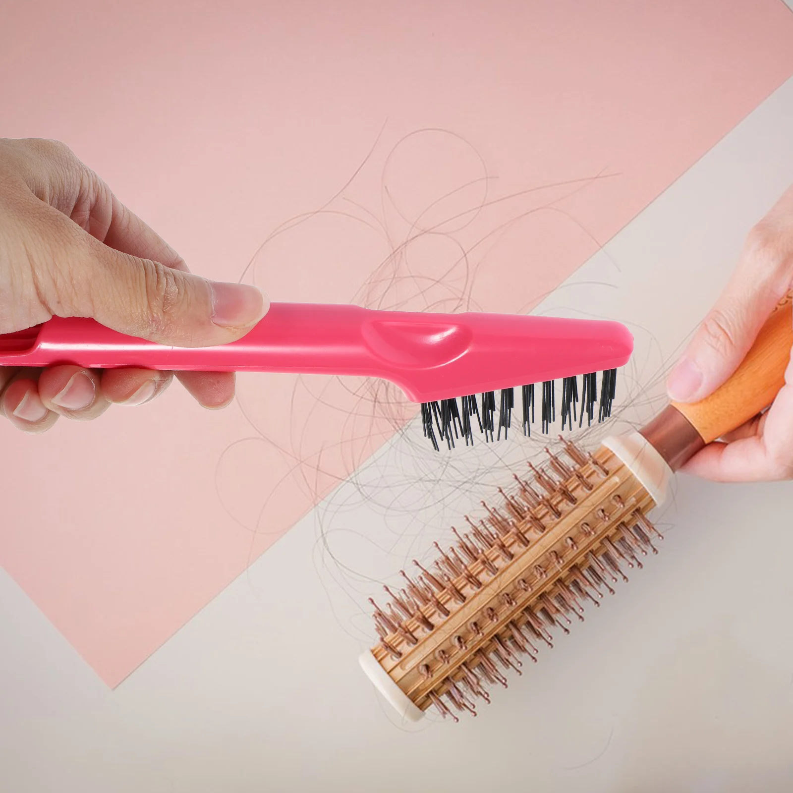 

1Set Hair Brush Cleaner Long-Lasting Comb Cleaner Tool Effortless Hair Removal Tool for Salon Home Use Hairbrush Cleaning Brush