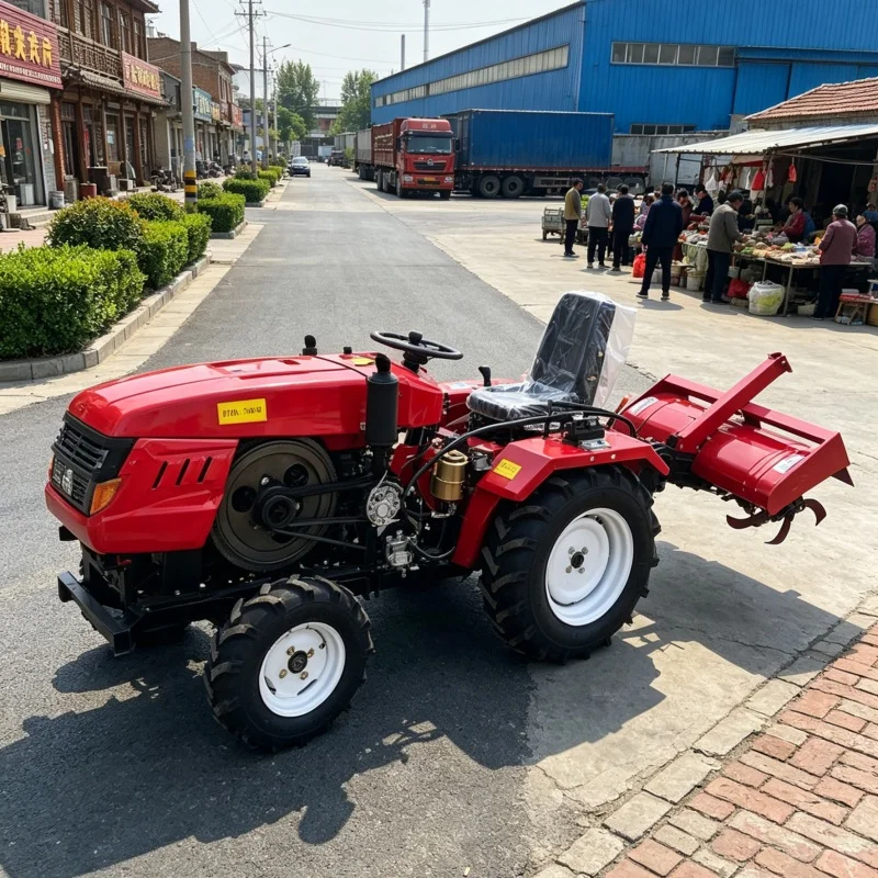 

Customized Farm Cultivation Equipment, CE/EPA Certified, All-Scenario Farm Tillage Machinery, Wheeled Rotary Tiller