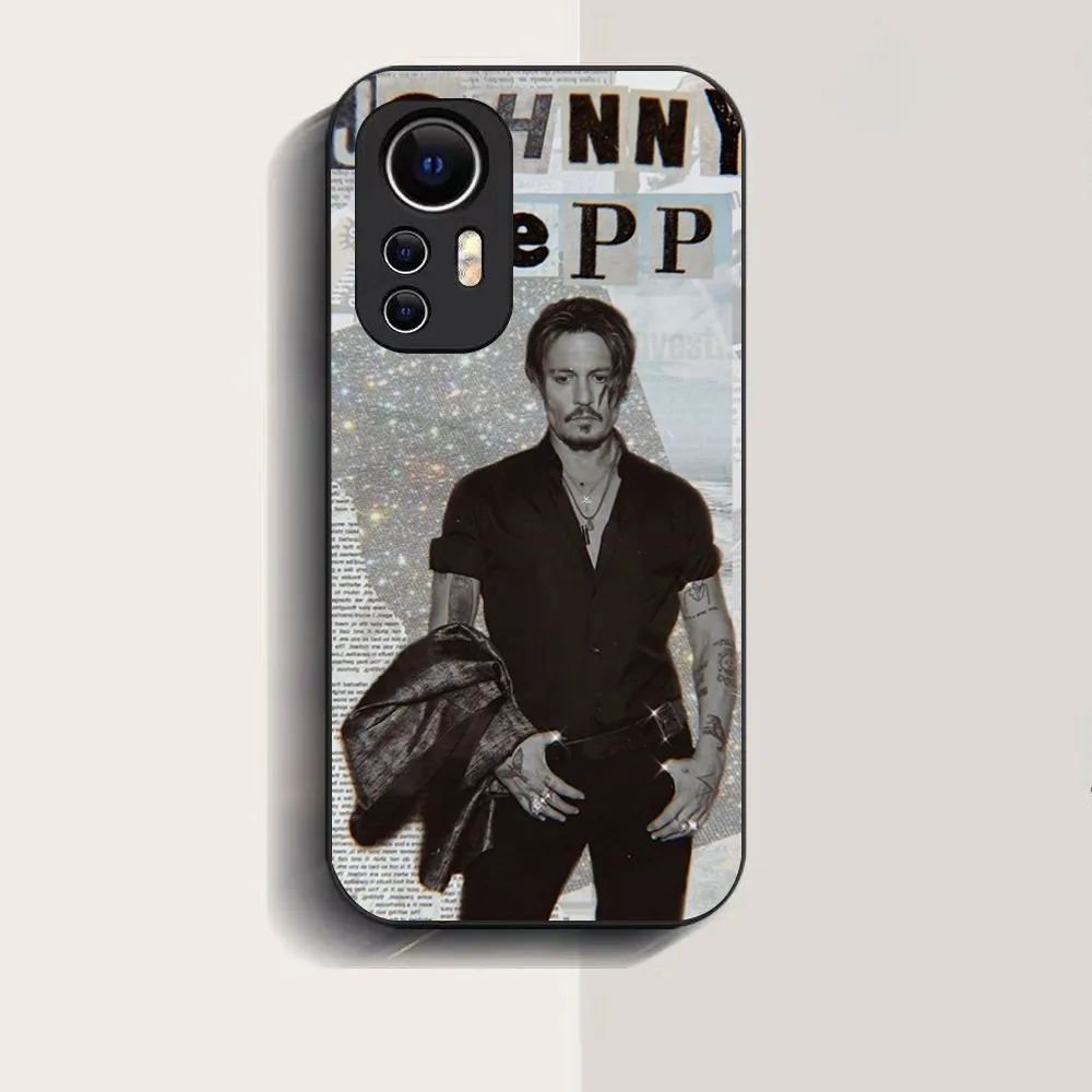 Johnny Depp Phone Case For Xiaomi 11 Redmi Note 11 5G 8T 9A 9 10T Note8Pro Note9 12SUltra Black Case