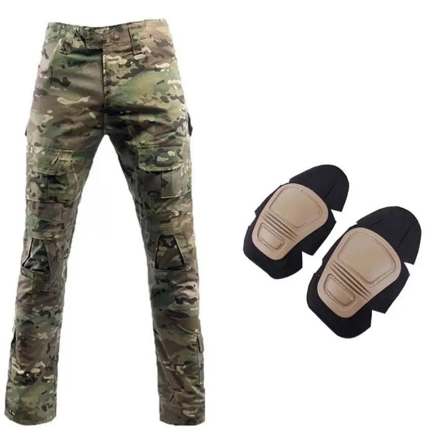 Mens Gen2 Camouflage Pants Hunting Trousers Men Camo Pants With Knee Pads