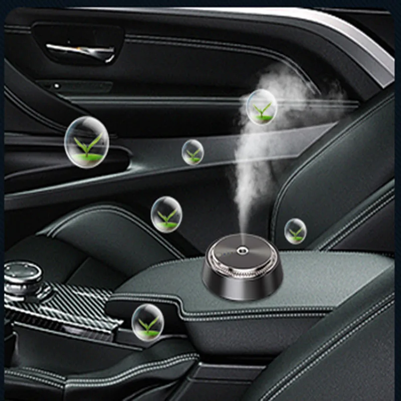 Auto Electric Aroma Diffuser Essential Oil Car Air Freshener Auto Perfume Aromatherapy Ions Formaldehyde Air Cleaner Flavoring