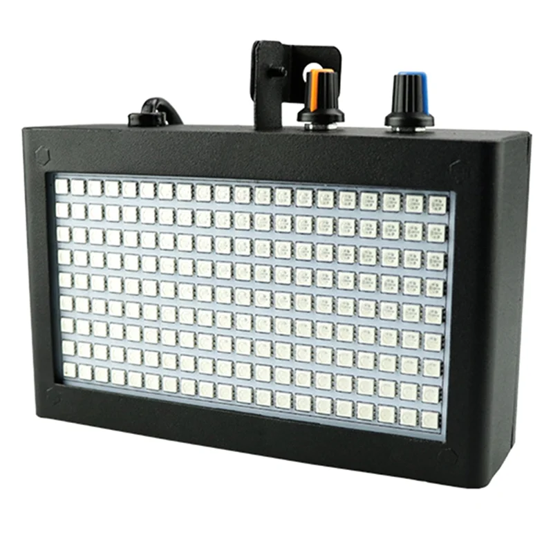 Stage Strobe Light, 180 LED Super Bright Flash Stage Lighting White Light for Wedding, Xmas, Birthday, Club, DJ EU Plug