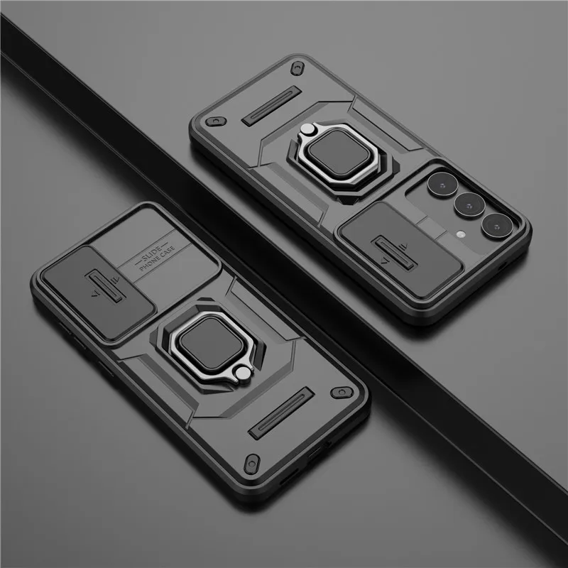 Coque de t�l�phone Samsung Galaxy S25 Plus Ultra, �tui de protection de cam�ra market, support pare-chocs