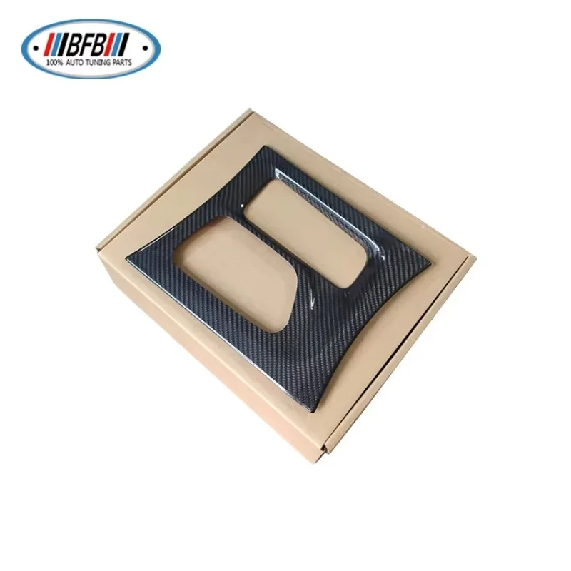 Nuova Fibra di Carbonio per Dodge Charger Console Centrale Del Cambio Pannello di Copertura Trim Accessori Interni Auto 2017 -2021