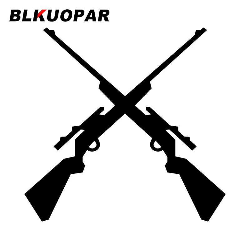 

BLKUOPAR Guns Car Stickers Personality Creative VAN Decal Scratch-Proof Sunscreen Windows Motorcycle Decoration Car Accessories
