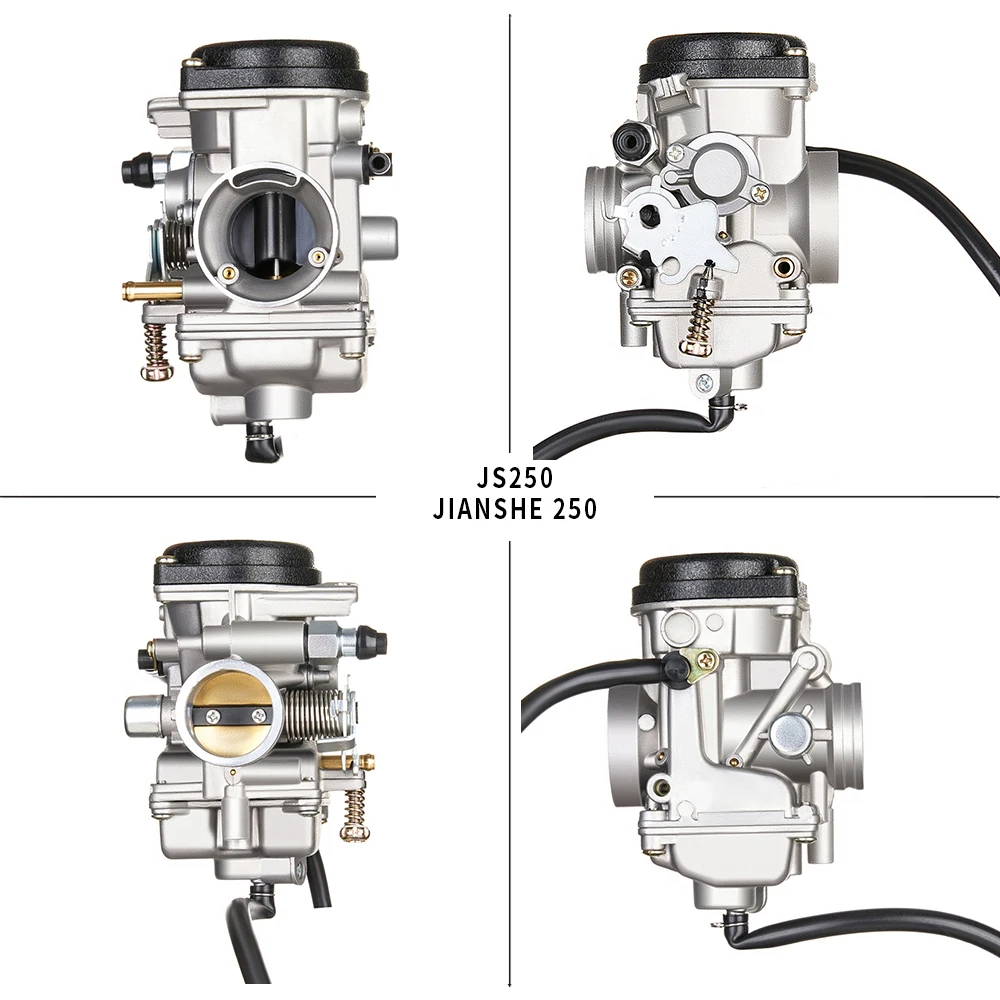 30mm MV30 Carburetor For JIANSHE QingQi 250 JS GXT 250 QM250GY ATV Quad Motercross Parts Manual Choke Carb PD30 Carburetor