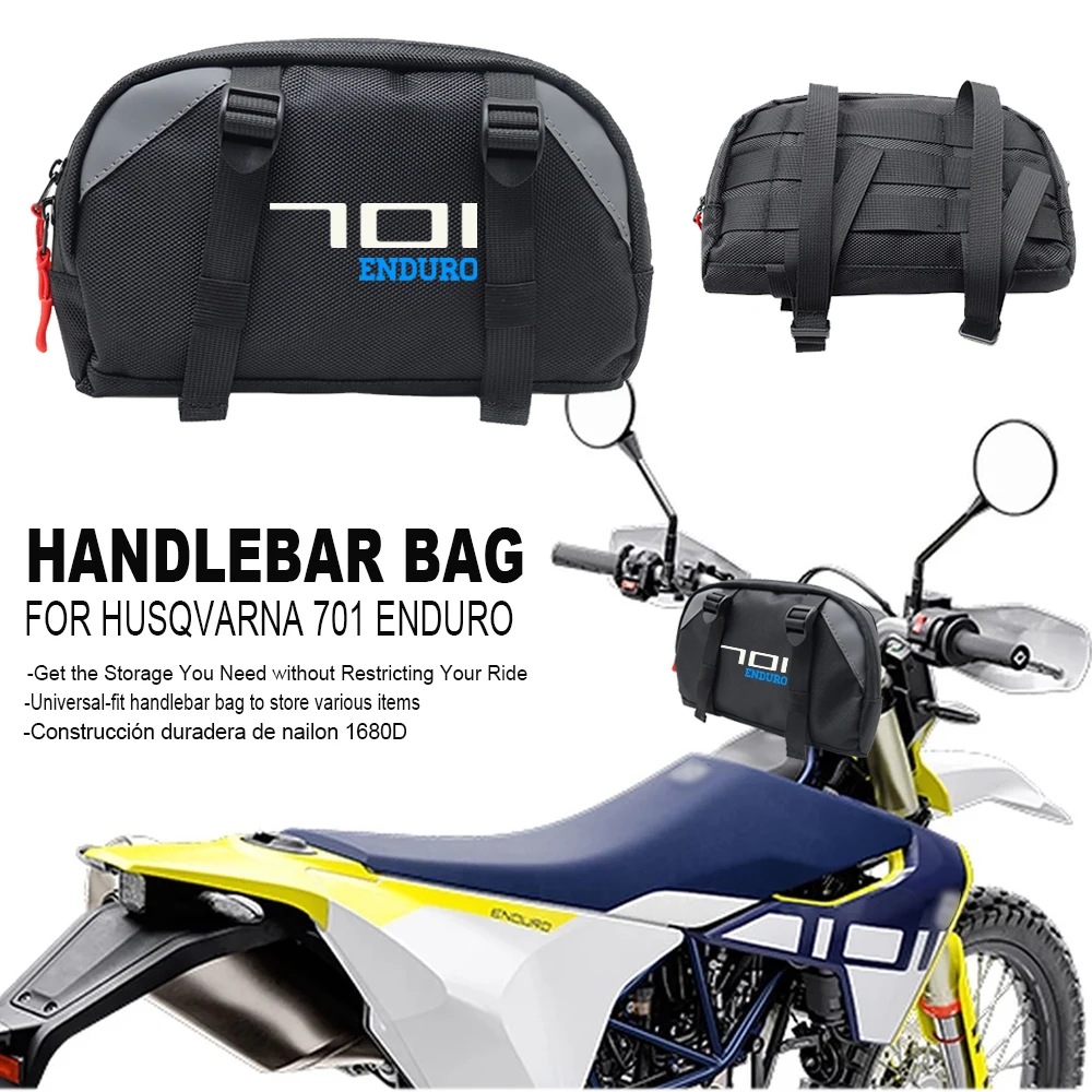 

For Husqvarna 701 Enduro Motorcycle front handlebar bag multifunctional storage bag travel bag New