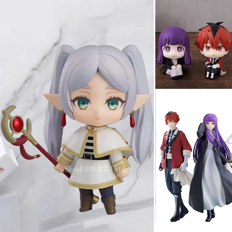 

10cm Anime Beyond Journeys End Frieren Figures #2367 Q Version Fern Action Figure Look Up Stark Figurine PVC Collectible Toys