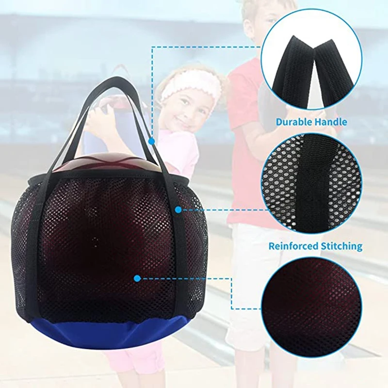 Bowling Ball Bag Oxford Cloth Bowling Tote Bag For Single Ball, For Men And Women