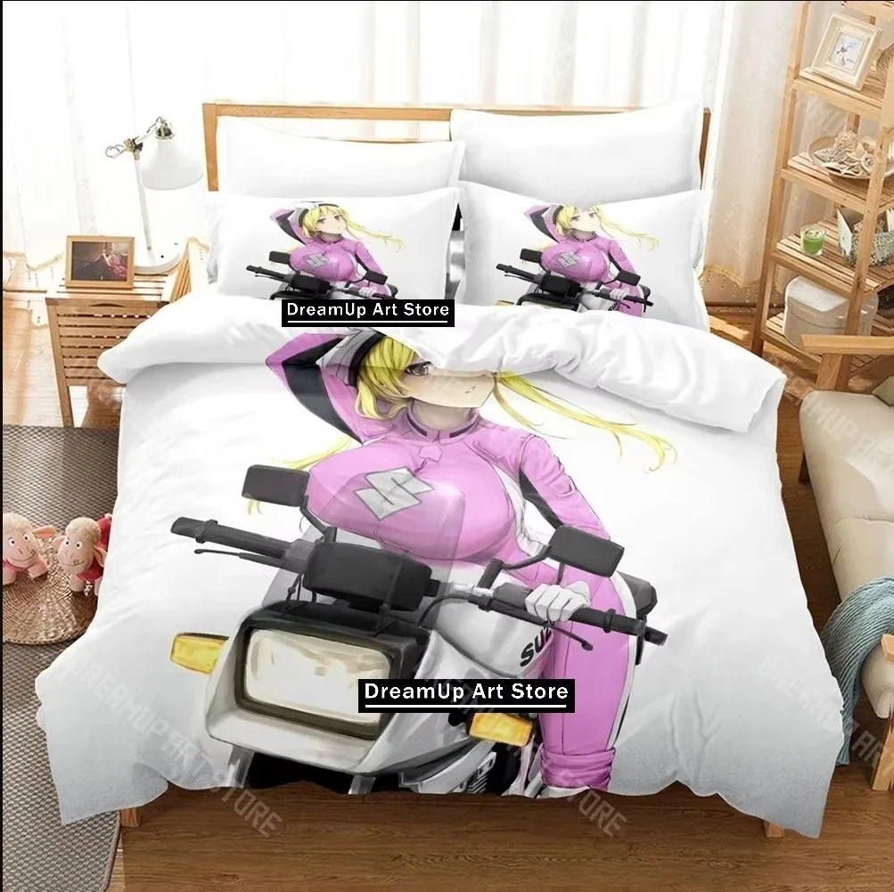 Комплект постельного белья Bakuman с 3D принтом, одинарный, полный, королевский размер, комплект постельного белья для взрослых и детей, пододеяльник для спальни, 3D-принт, простыня в стиле аниме
