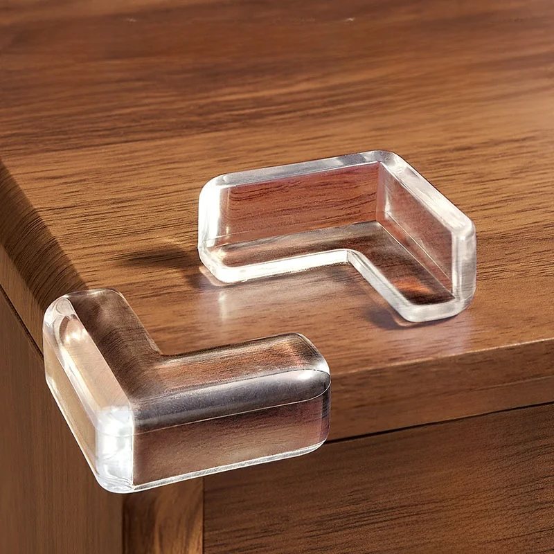 

Silicone Table Corner Protector Pad Child Safety Bumper Soft Corner Cover Straight Angle Anti-Collision Strip for