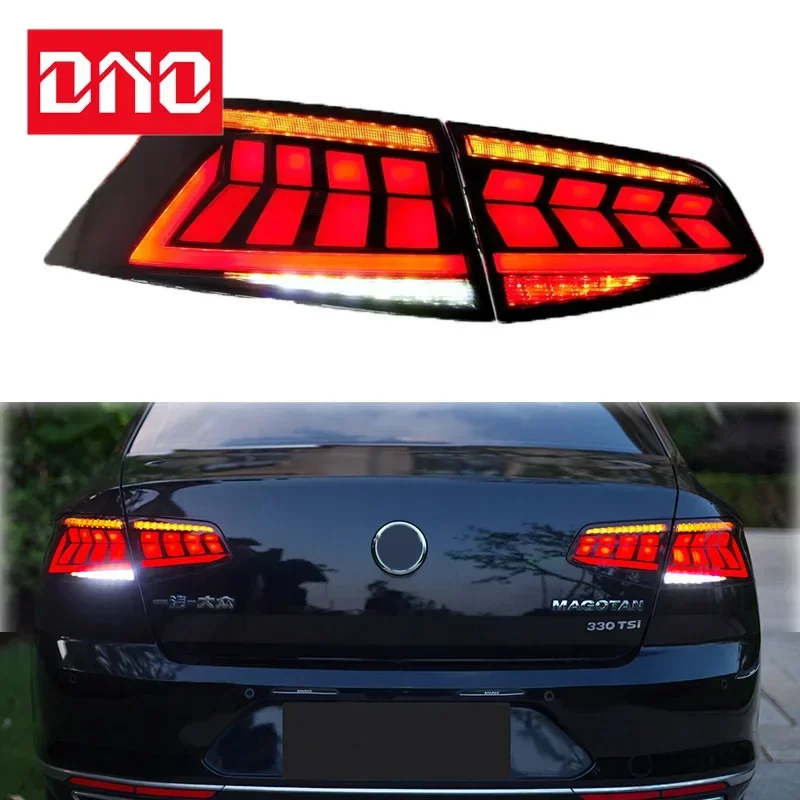 

Car LED Taillight For VW Volkswagen Passat B8 2017 - 2019 Rear Running Lamp Brake Reverse Turn Signal Waterproof Car Accessories