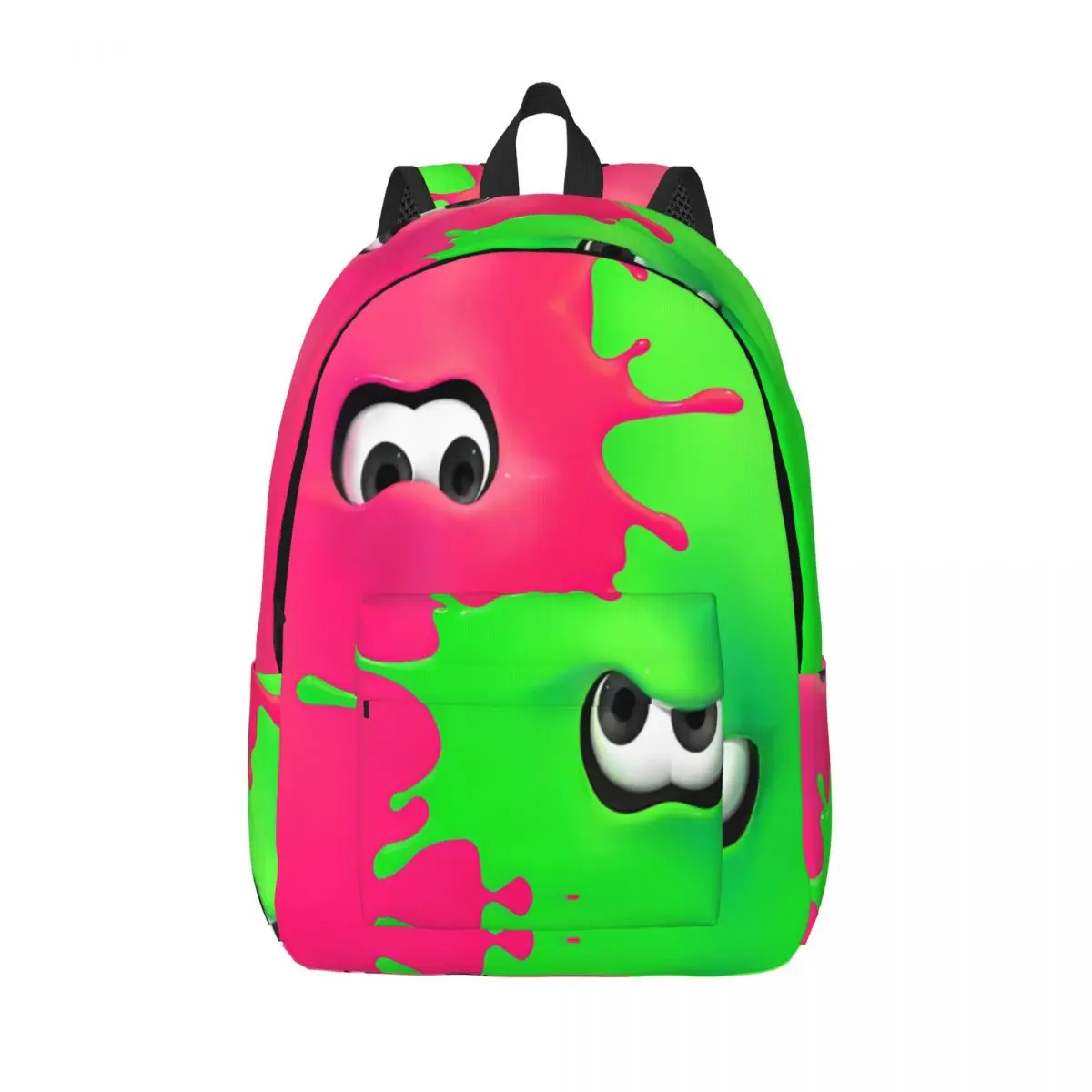 

Милый рюкзак Splatoon для учащихся начальной школы, мультяшный рюкзак для видеоигр, сумка для книг для мужчин и женщин, холст, рюкзак, подарок
