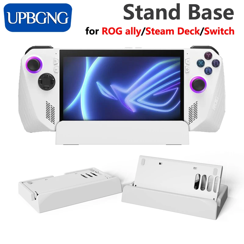 Portable Stand Base for Asus Rog Ally Steam Deck Switch Desktop Stand Dock Game Console Anti-Slip Bracket Base Accessories