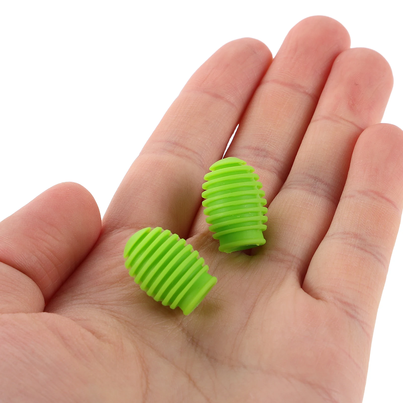 

2 Pcs Drumstick Protector Accessories Dampeners Quiet Sticks Tip Silent Practice Mutes Tips Silicone