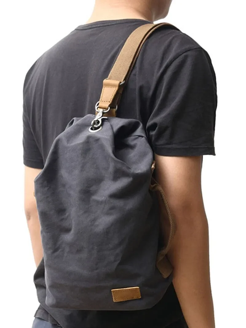 

Canvas Japanese lazy style retro literature and art large-capacity messenger bag