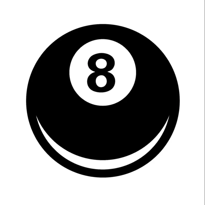 Black No. 8 Ball De… - image