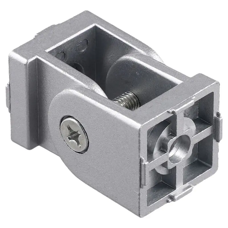 

A60Z3030 Series Aluminum Extrusion Profile Die-Cast Zinc Alloy Flexible Pivot Joint Connector For Aluminum Profile 3030May