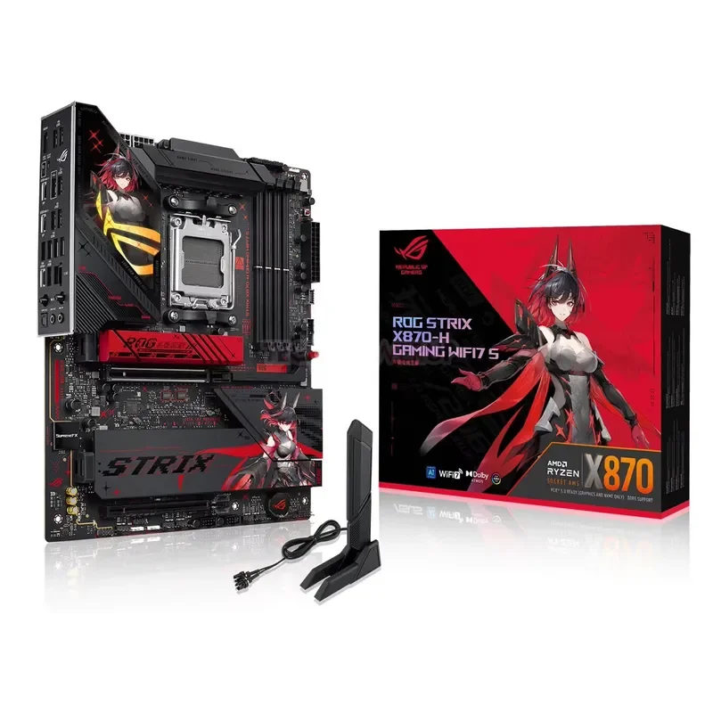 ROG STRIX X870-H GAMING WIFI7 S AM5 Socket PCIE 5.0 WIFI 7 USB4.0 Support AMD 9000 CPU Gaming Motherboard X870 Mothoerboards