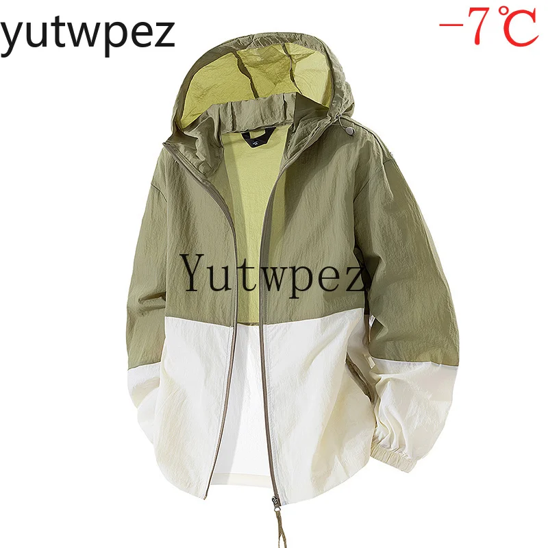 Outdoor Fishing Sun Protection UPF50+ Beach Lightweight Jacket Summer Couple's Sun Protection Clothing Men's UV-Blocking Jackets