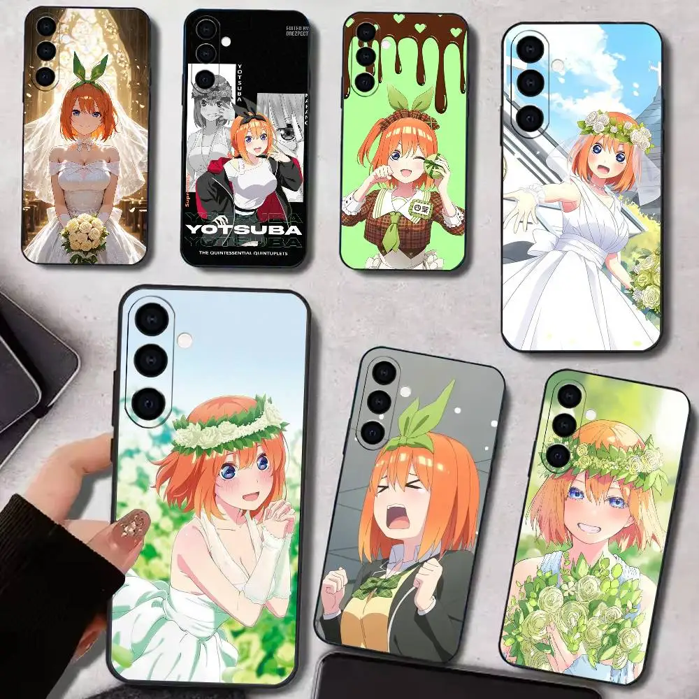 Y-Yotsuba N-Nakano   Phone Case For Samsung Galaxy A73,A72,A71,A70,A53,A52,A51,Others Soft Black Cover