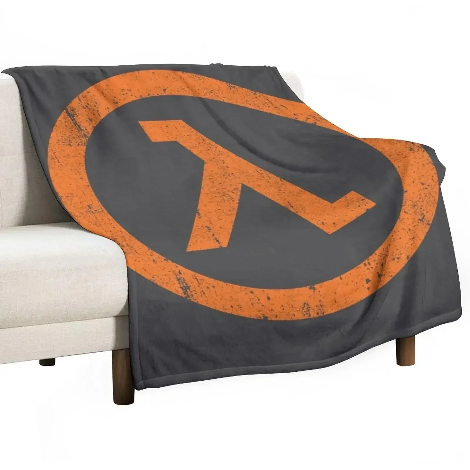 Half Life Lambda Symbol Throw Blanket Moving blankets and throws Stuffeds Tourist Blankets