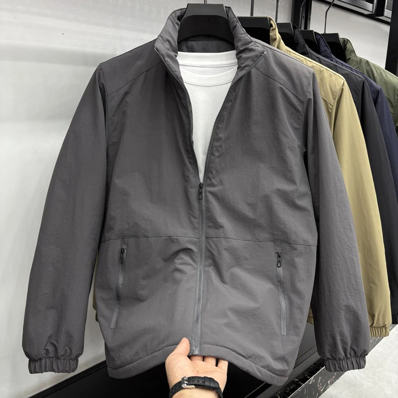 

New Velvet Thickened Winter Jacket with Double Windproof and Warm Jacket Jacket