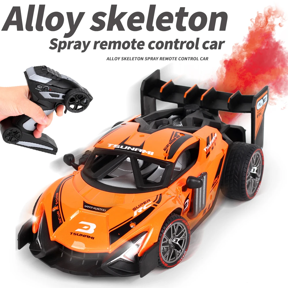 

RC Spray Car High Speed Car Radio Controled 1:18 2.4G 4CH Race Car Toys for Children Remote Control Kids Gifts RC Drift Driving