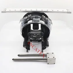 Good Quality Chinese Cap Tubular Embroidery Machine Spare Parts Complete Cap Driver Frame Set Old Type With Connect Plate L360mm