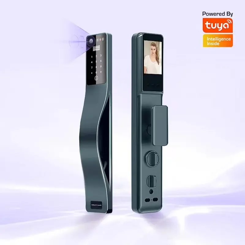 2024  Lock From 3d Face Recognition Biometric Lock Home Fingerprint Password Lock