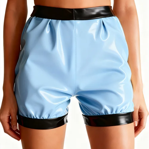 

Latex Rubber Hand tailored shorts Boxer shorts pants Party Handmade custom sports shorts