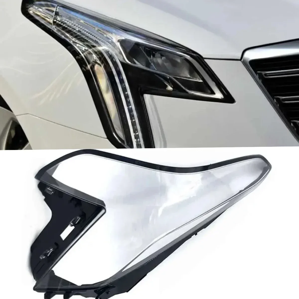 

Крышка для фары Cadillac XTS, прозрачная линза, корпус фары, замена оригинального абажура из плексигласа 2018 2019 2020