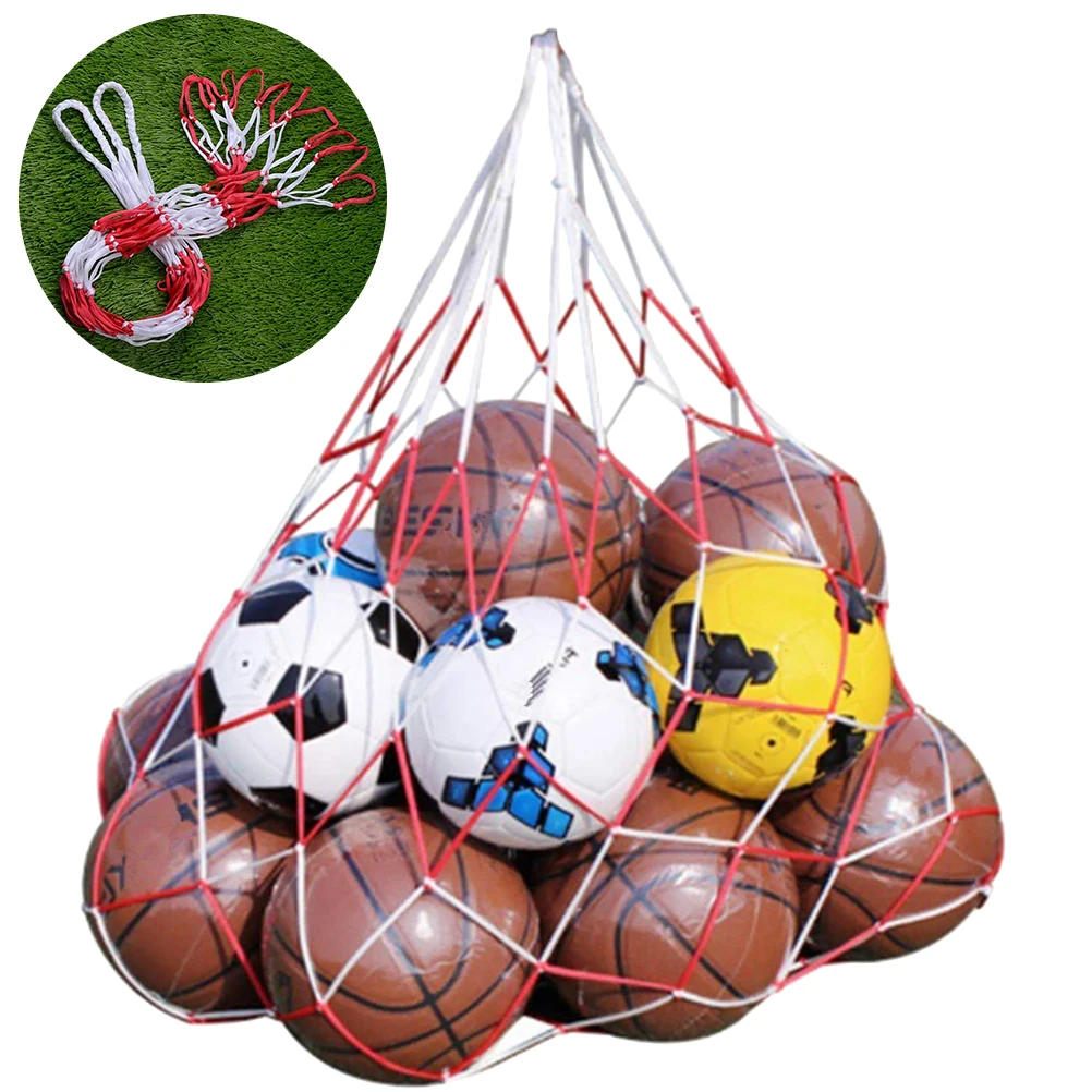 

Net Bag Basket Ball Football Pocket Volleyball Basketball Storage Container Sports