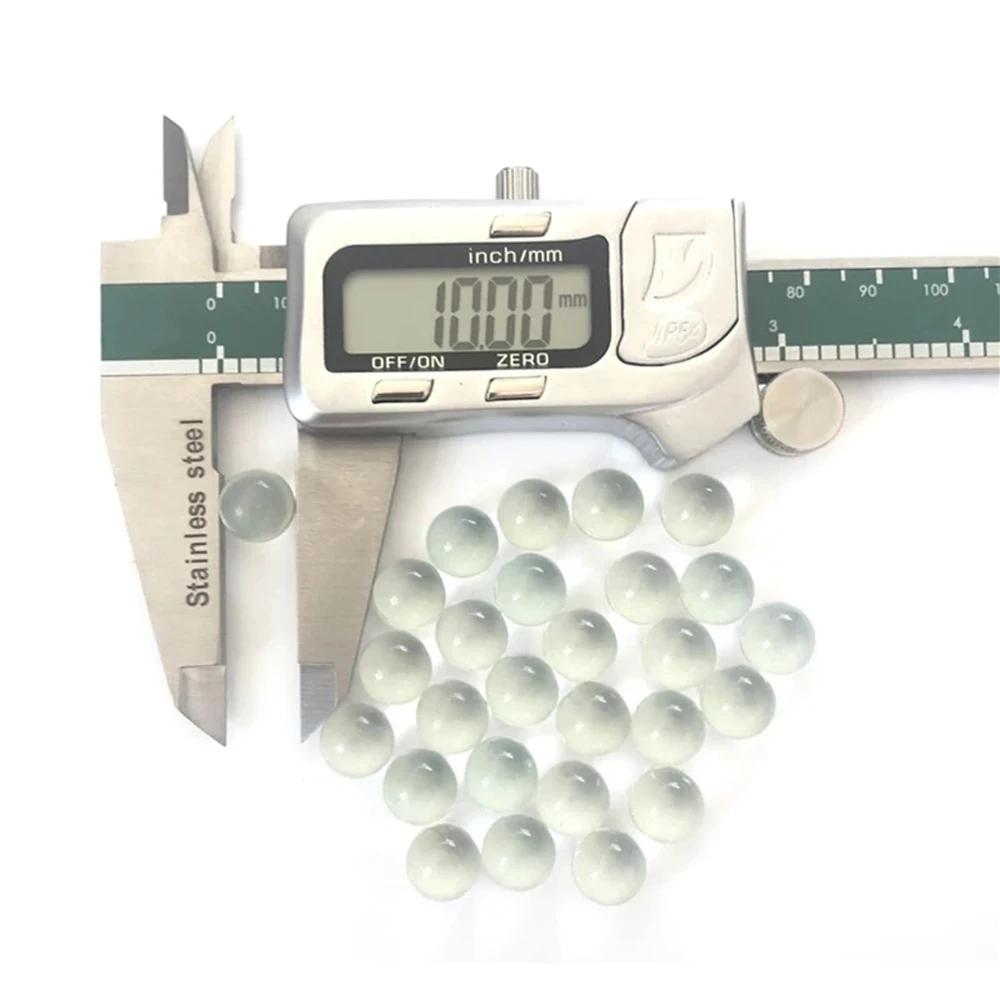 16mm Pinball Machine Machine Beads Solid Marble Bouncing Ball Clear Glass Marbles Transparent Ball Glass Marbles Glass Ball