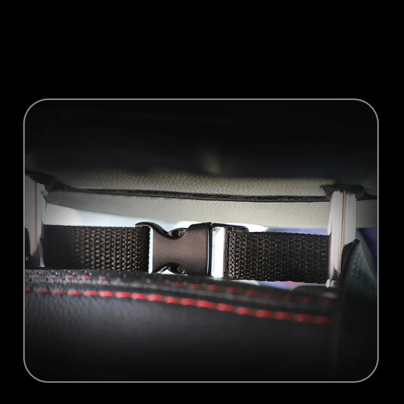 2 In 1 Car Seat Back Storage Bag Multifunctional Car Headrest Hanging Organizer Tissue Box Holder Auto Interior Accessories - view 4