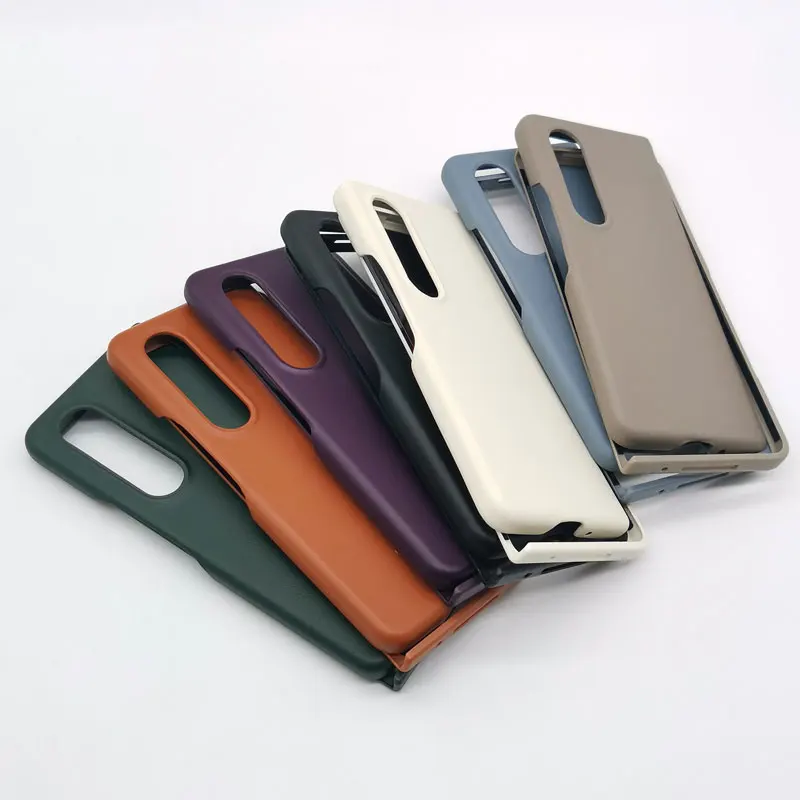 For Samsung Galaxy Z Fold 4 Fold4 Phone Case High Quality PU Leather Cover Back Protective Shell for Galaxy z fold 4 fold4 case