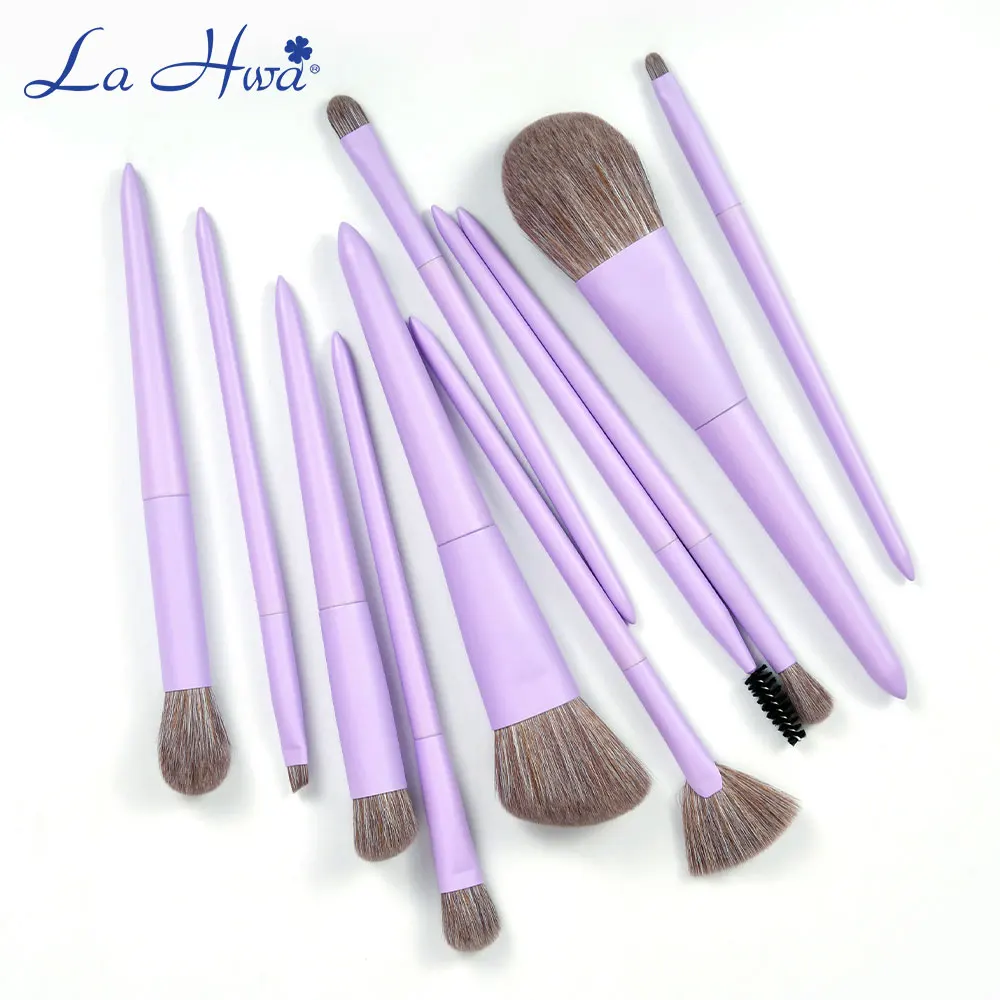 

10pcs Professional Makeup Brushes Set Blusher Powder Bronzer Brush Blush Eye Shadow Blending Concealer Cosmetic Soft Brush Set